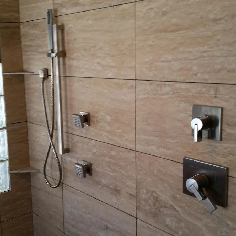 Shower fixture installation for Water Heater Replacement in Pebble Creek